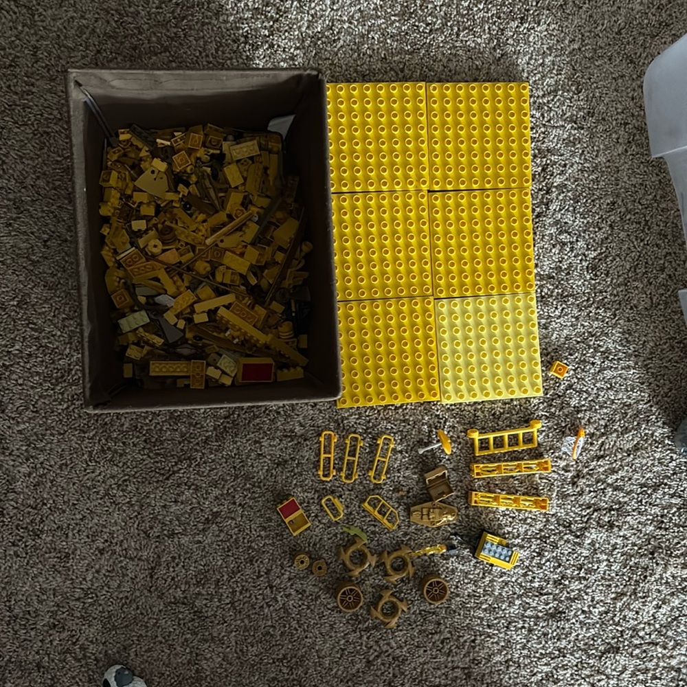Yellow Lego Lot